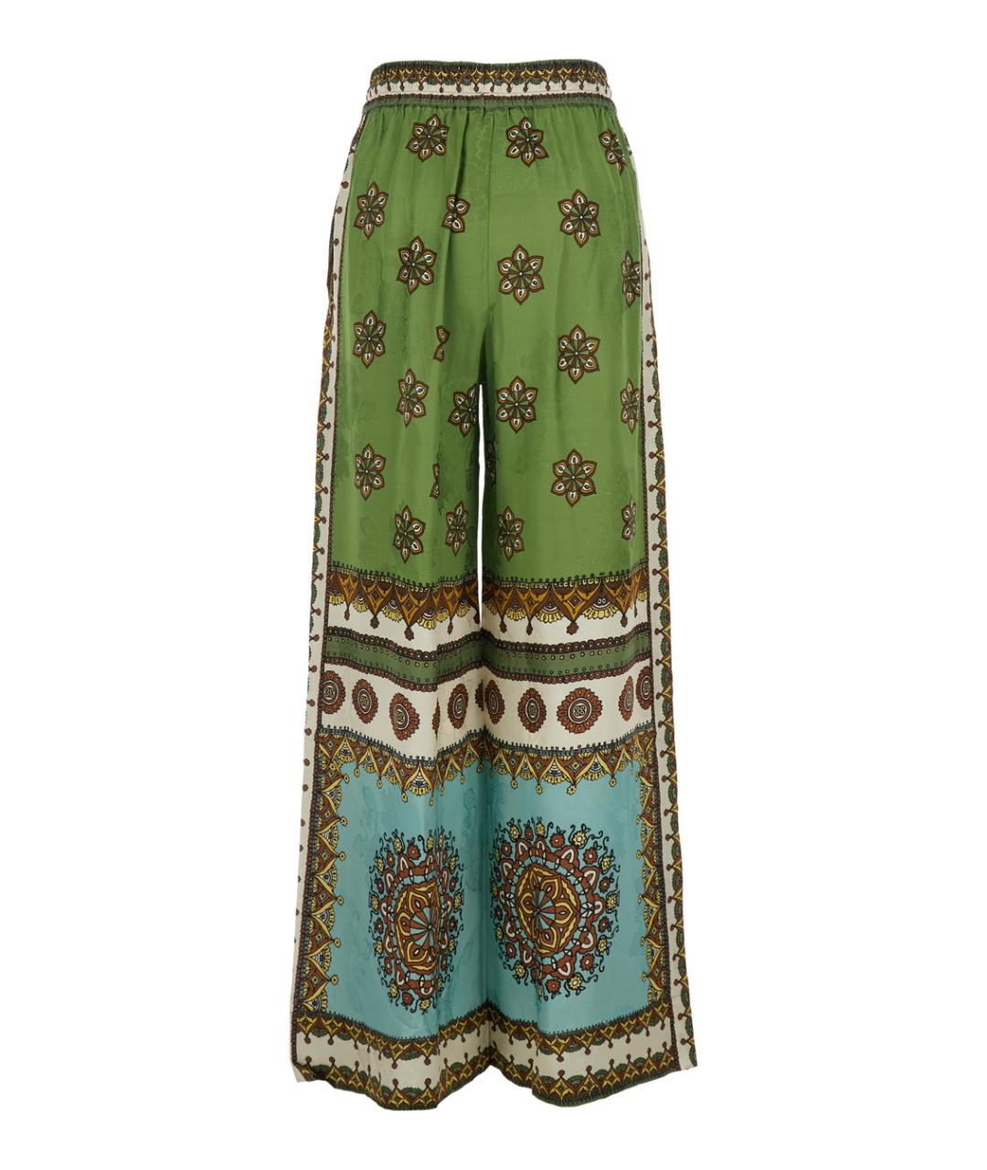 Alemais Мульти вискозные прямые брюки, фото 2