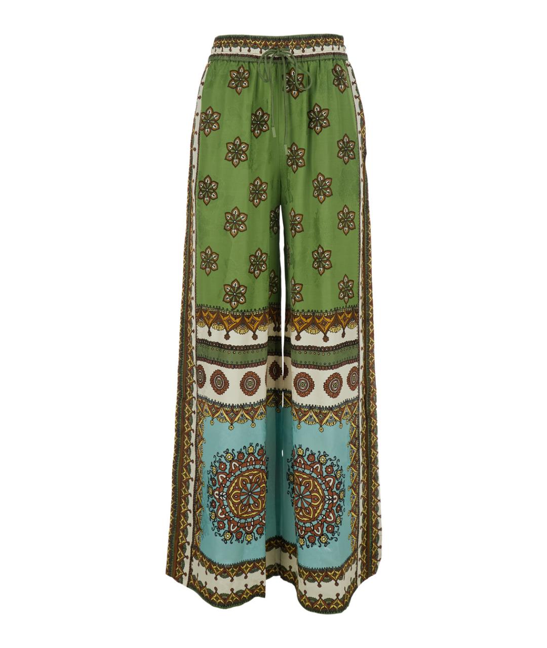 Alemais Мульти вискозные прямые брюки, фото 1