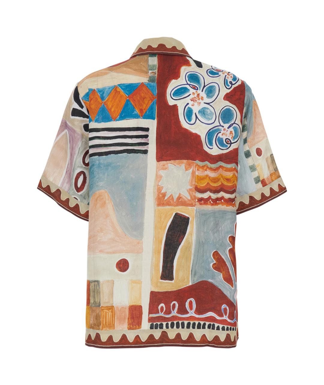 Alemais Мульти льняная рубашка, фото 2