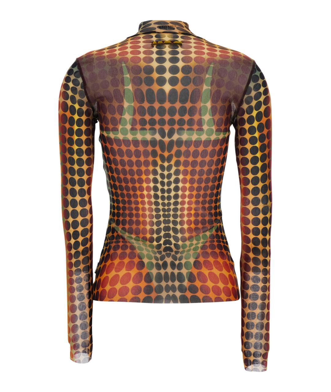 JEAN PAUL GAULTIER Мульти полиамидовая блузы, фото 2