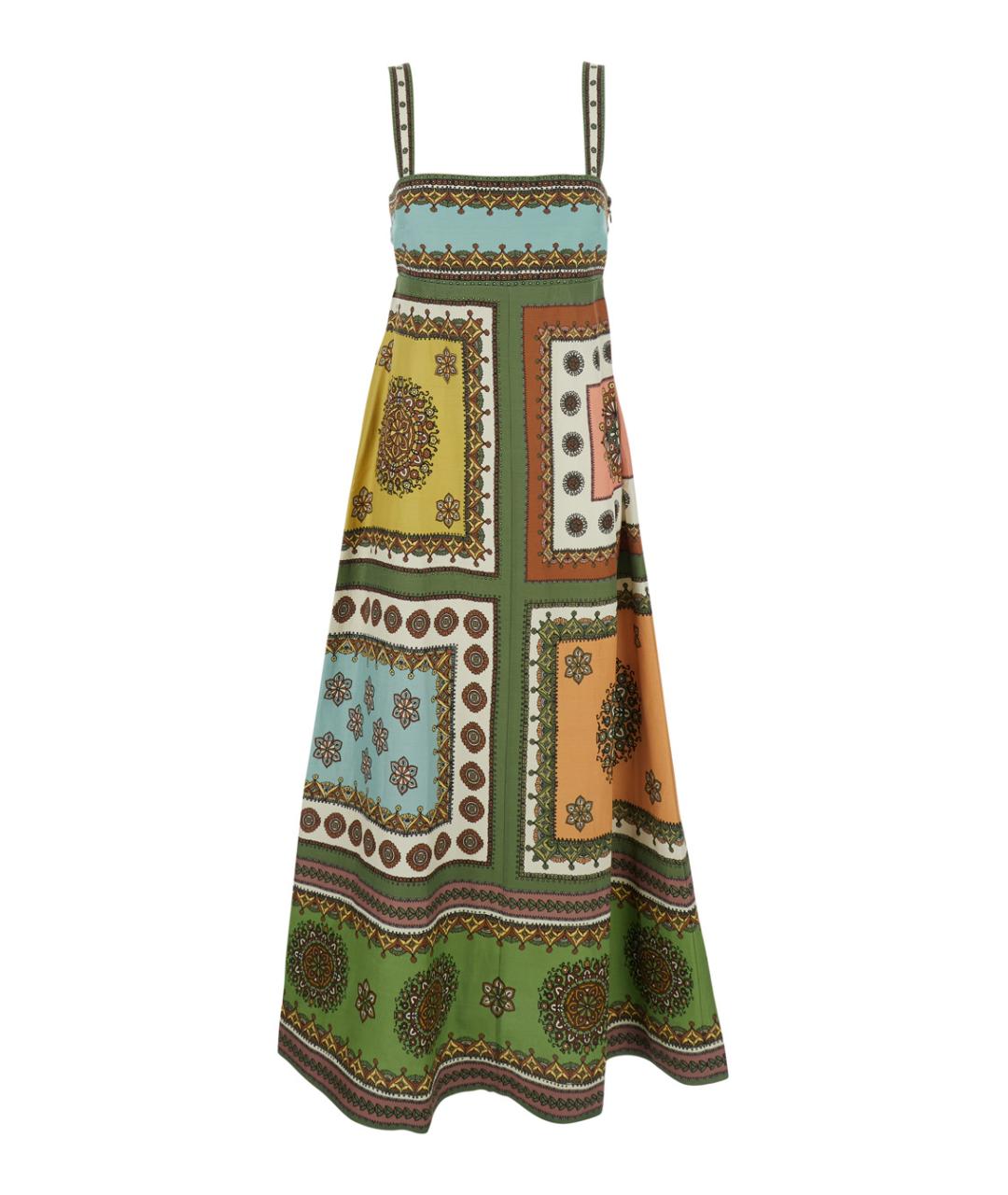 Alemais Мульти вискозное повседневное платье, фото 1