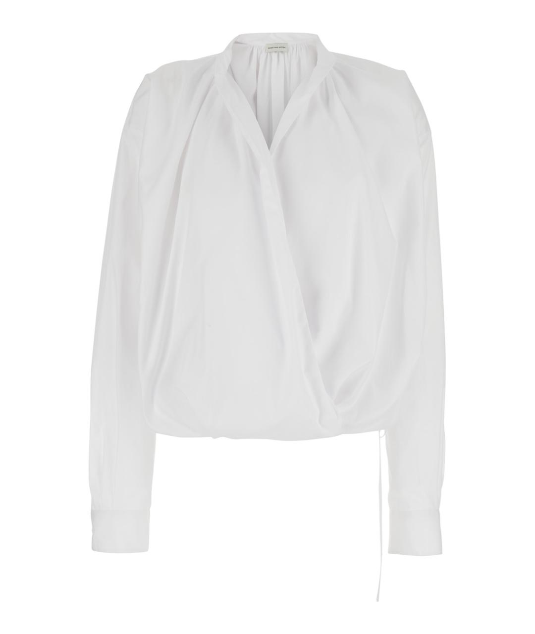 DRIES VAN NOTEN Белая хлопковая блузы, фото 1