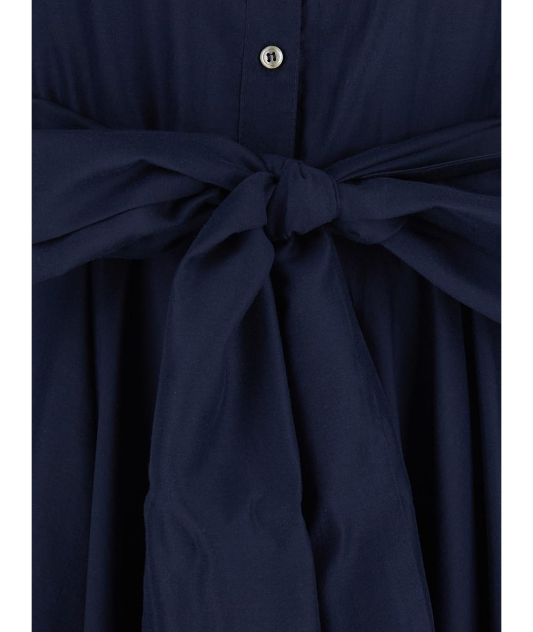 PLAIN Темно-синее повседневное платье, фото 3