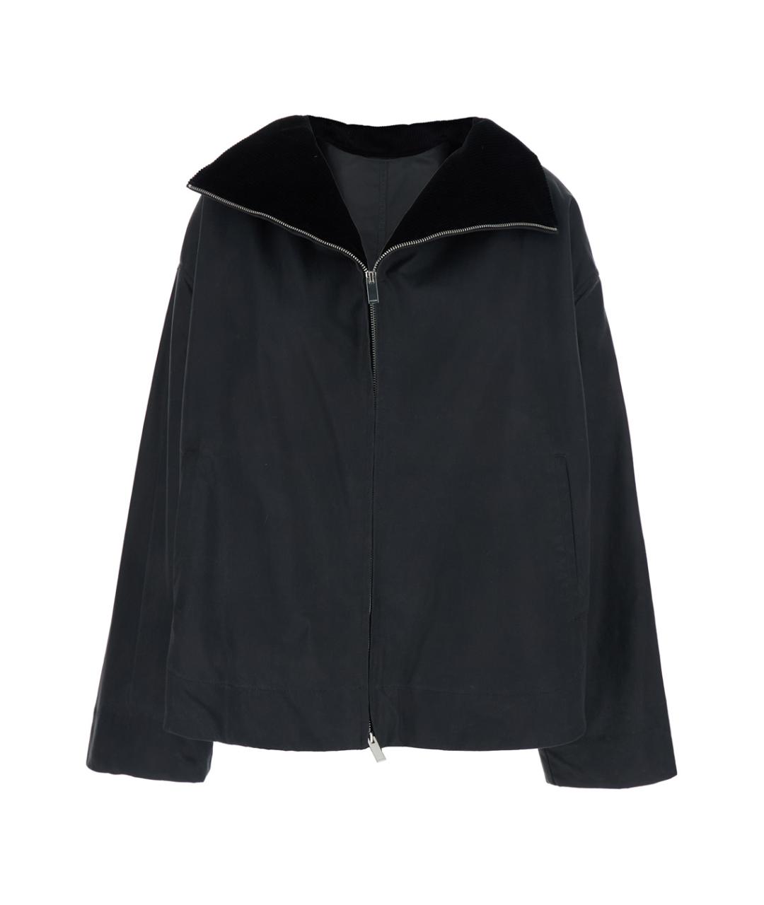 TOTEME Черная хлопковая куртка, фото 1