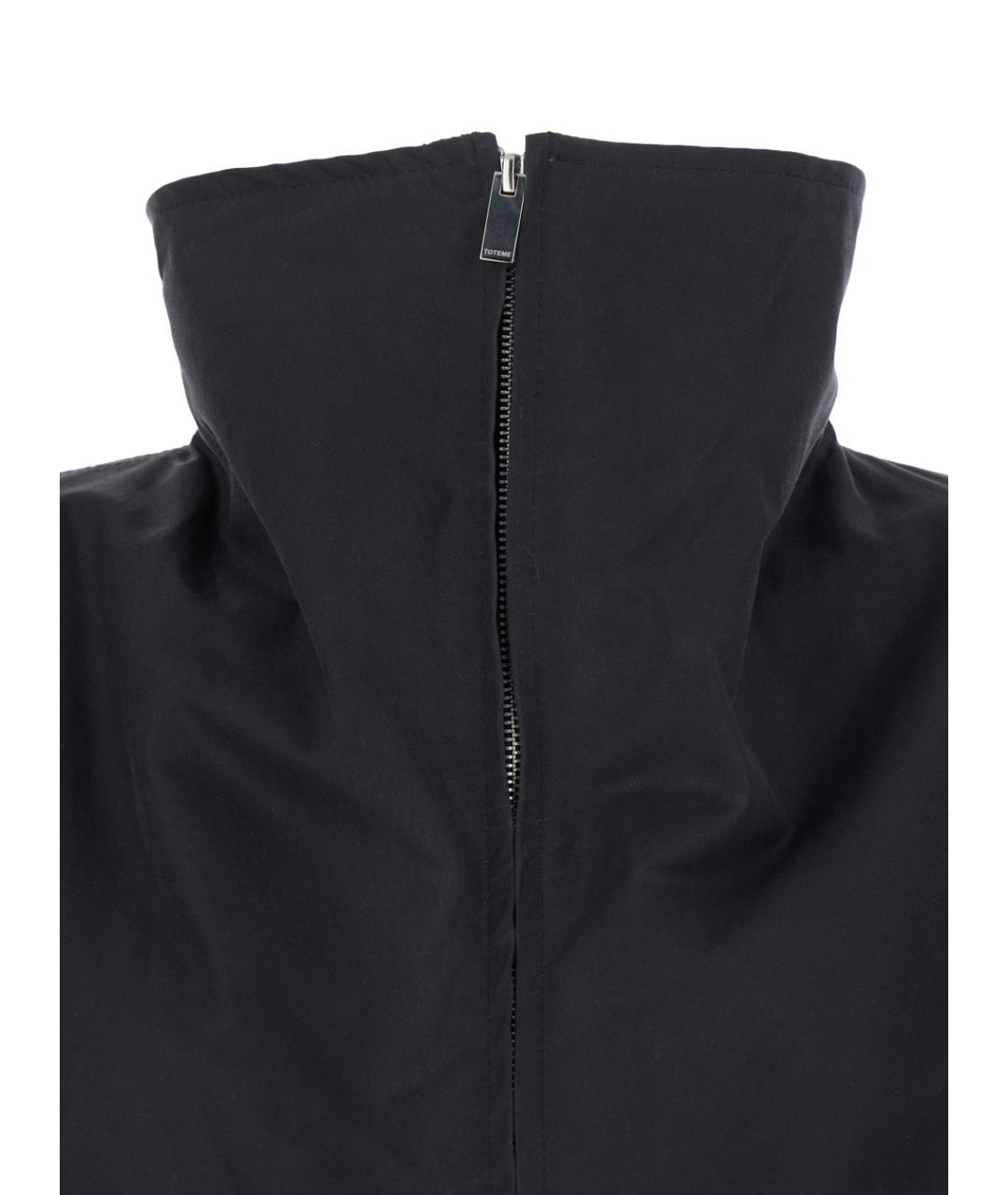 TOTEME Черная хлопковая куртка, фото 3