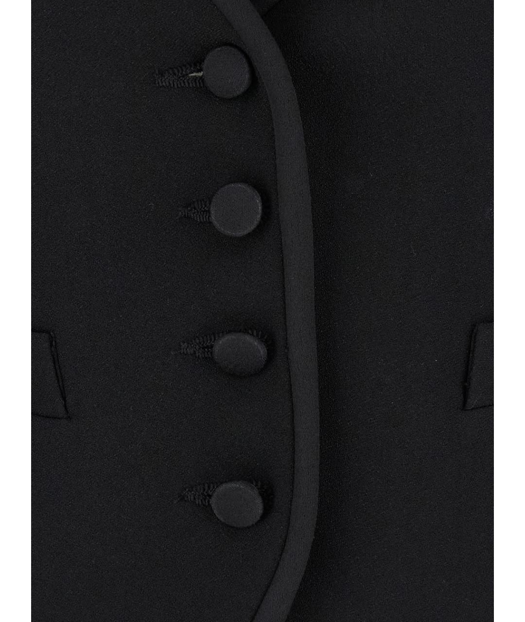 PLAIN Черный жилет, фото 3