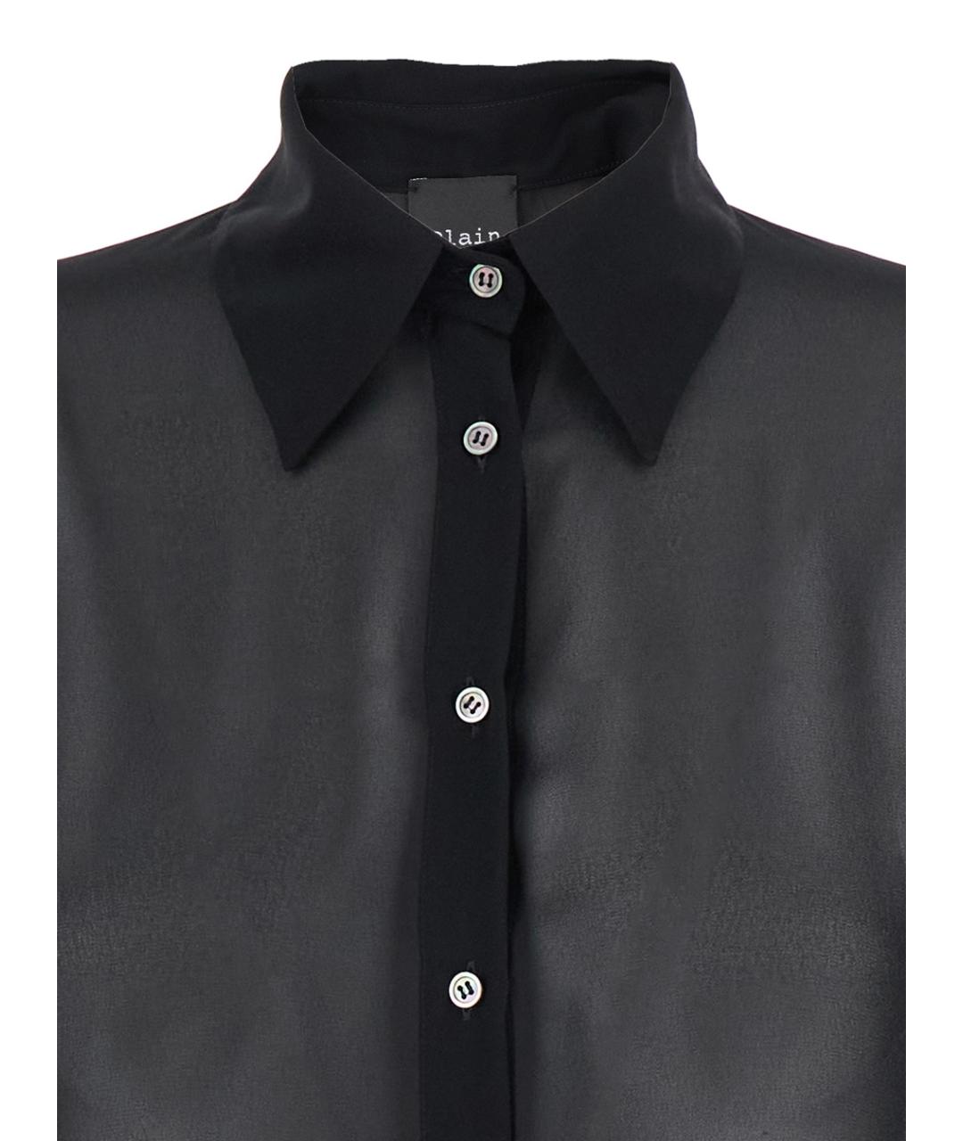 PLAIN Черная блузы, фото 3