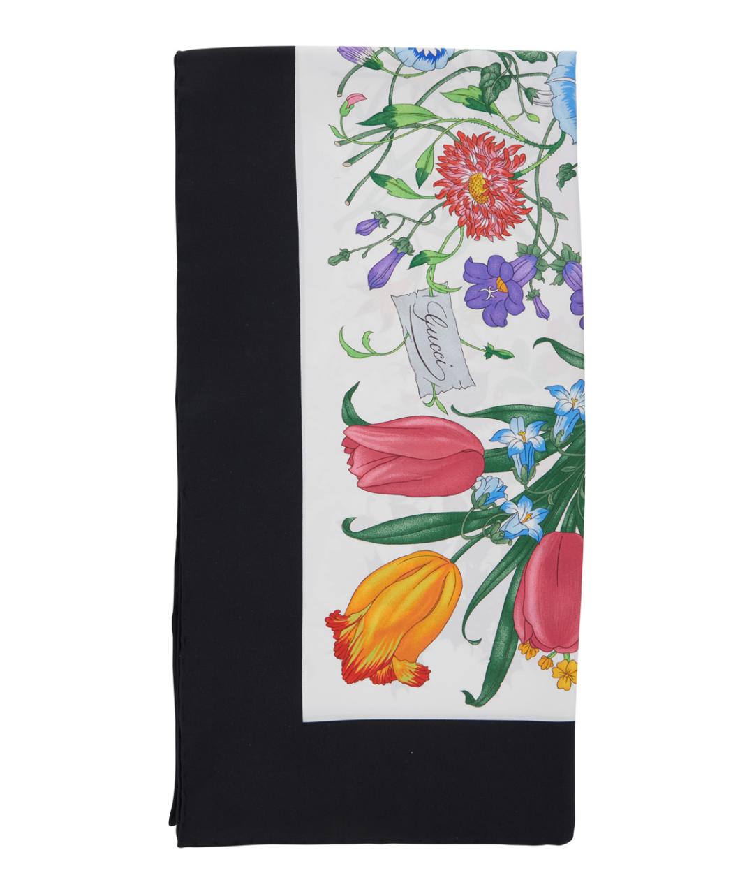 GUCCI Мульти шелковый шарф, фото 1