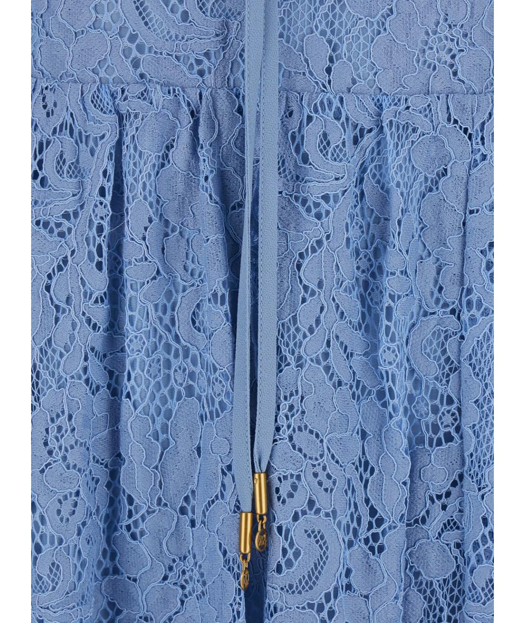 MICHAEL MICHAEL KORS Голубое полиамидовое повседневное платье, фото 3