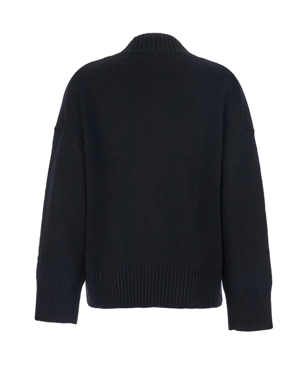 PLAIN Черный кашемировый джемпер / свитер, фото 2