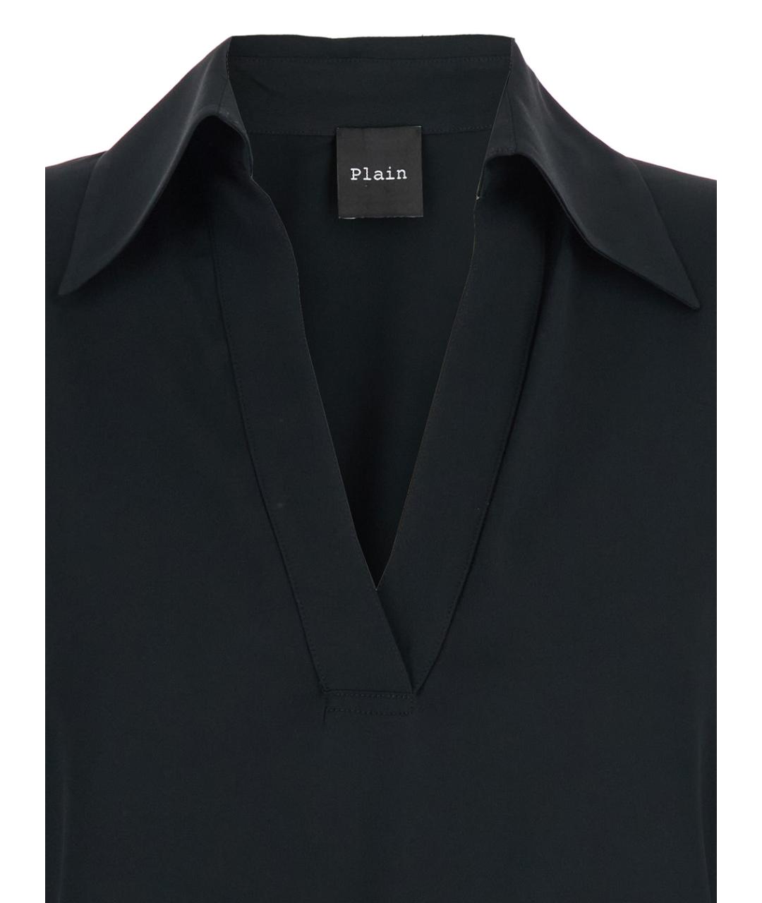 PLAIN Черная блузы, фото 3