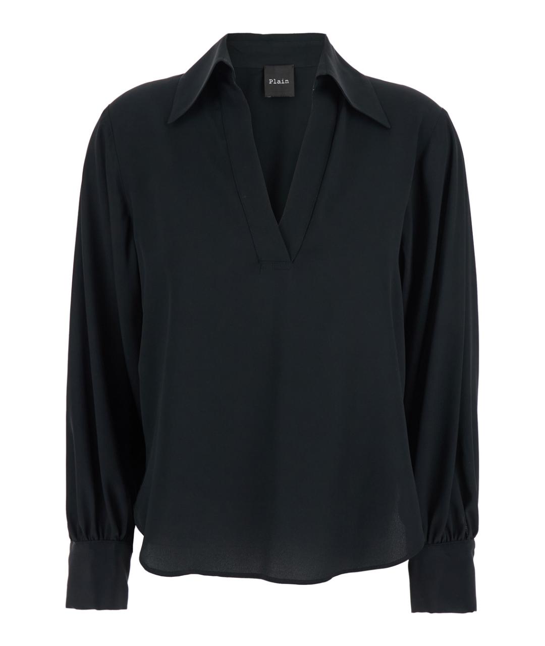 PLAIN Черная блузы, фото 1