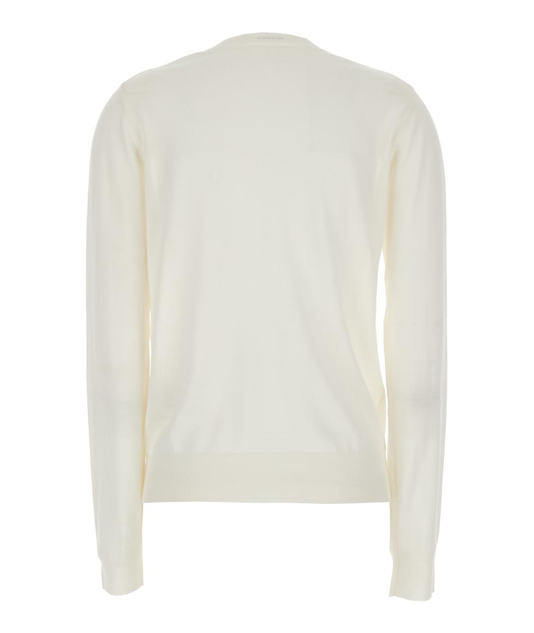 P.A.R.O.S.H. Белый шерстяной джемпер / свитер, фото 2