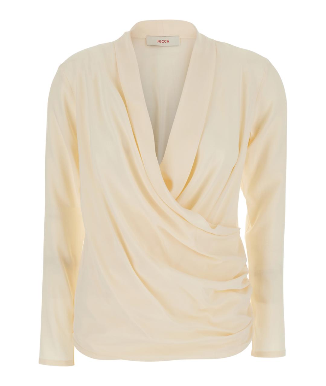 JUCCA Белая блузы, фото 1