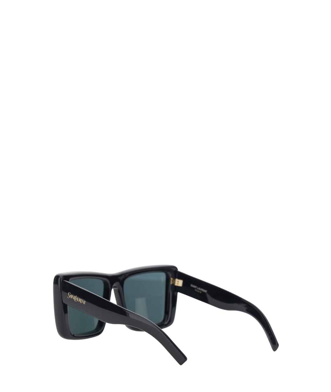 SAINT LAURENT Черные солнцезащитные очки, фото 2