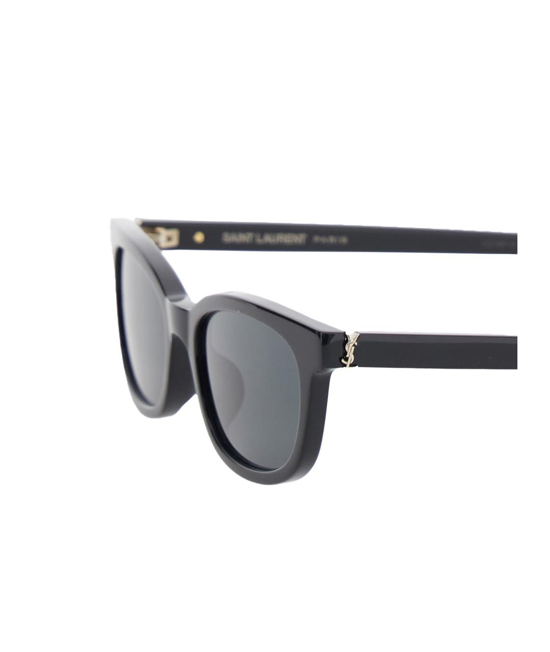 SAINT LAURENT Черные солнцезащитные очки, фото 2