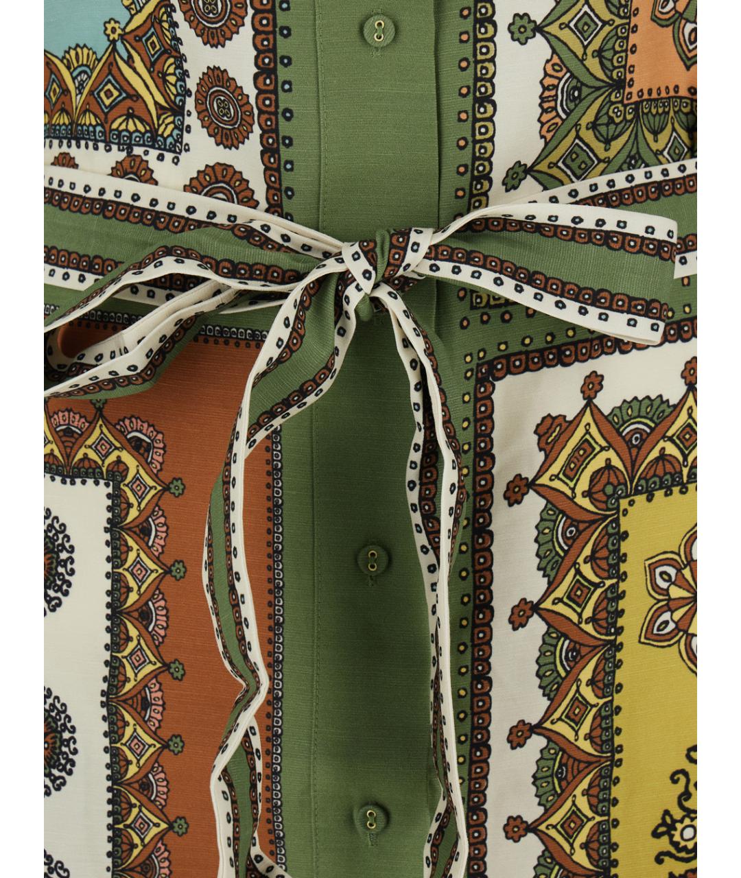 Alemais Мульти вискозное повседневное платье, фото 3