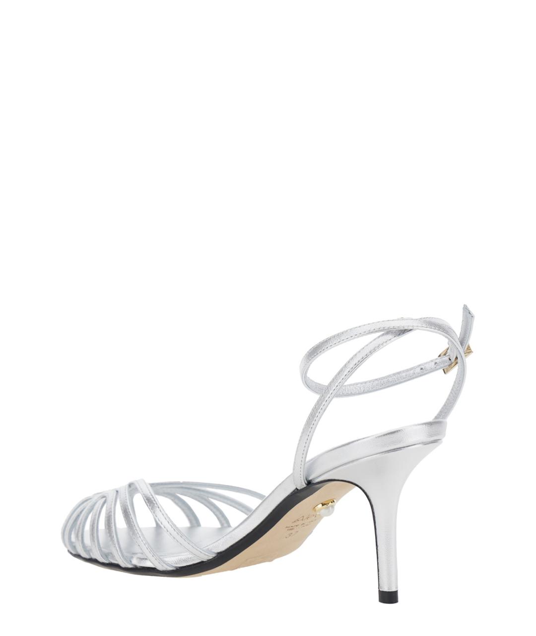 ALEVI Серебряные кожаные туфли, фото 3