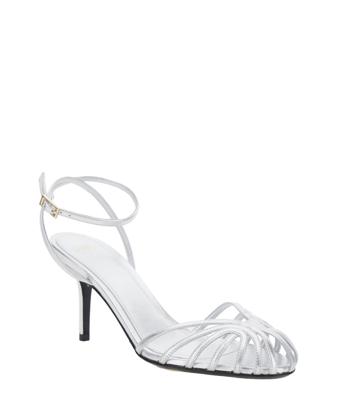 ALEVI Серебряные кожаные туфли, фото 2