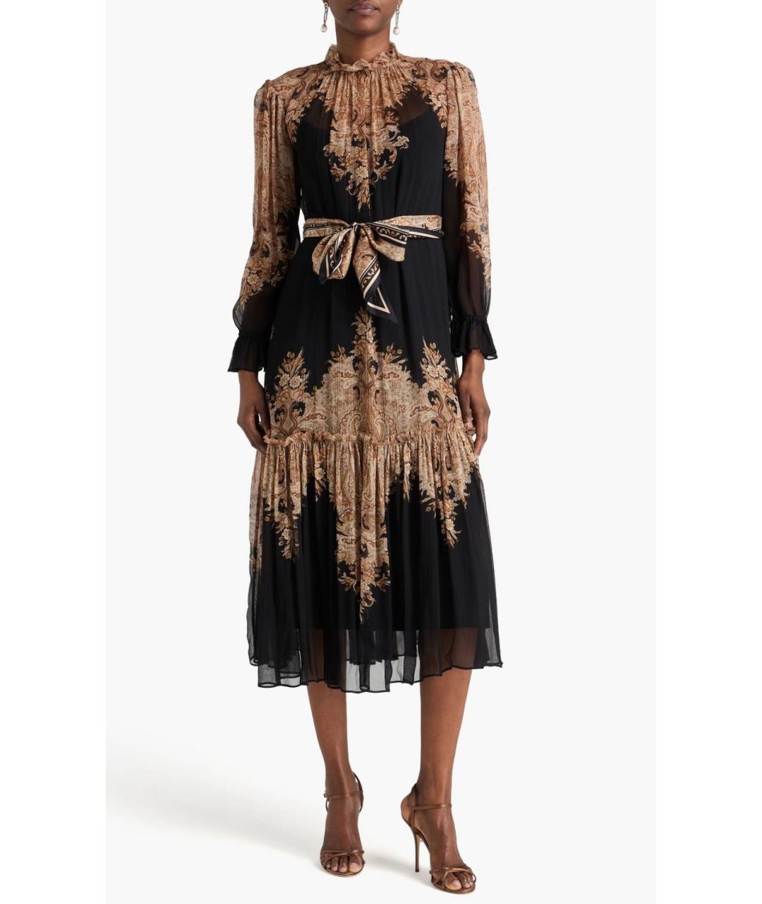 ZIMMERMANN Мульти вискозное коктейльное платье, фото 2