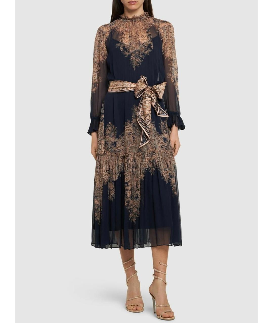 ZIMMERMANN Мульти вискозное коктейльное платье, фото 4