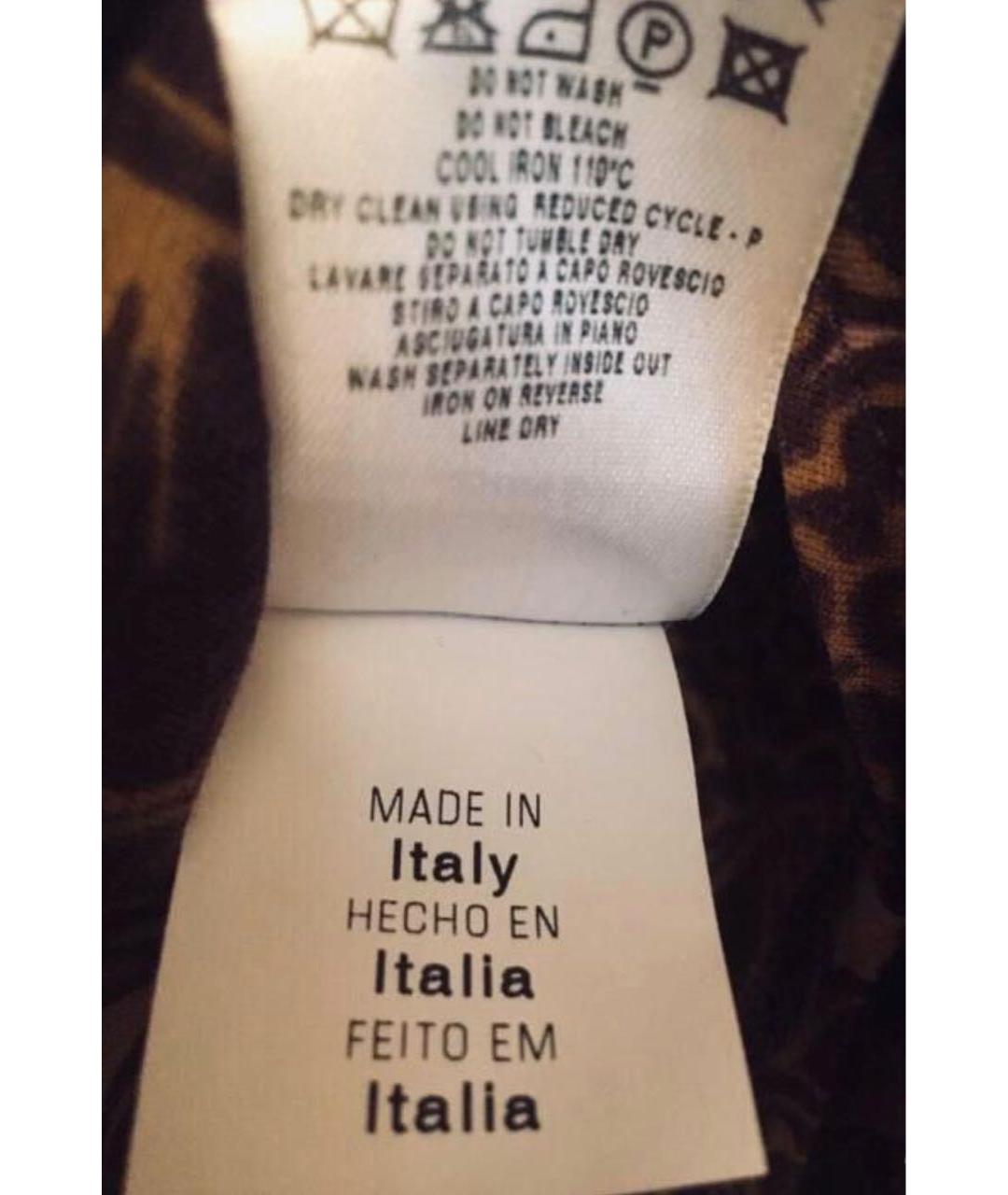 RED VALENTINO Коричневый шерстяной джемпер / свитер, фото 4