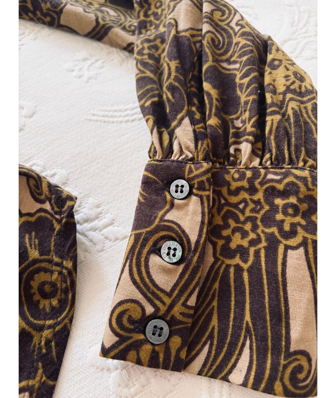 RED VALENTINO Коричневый шерстяной джемпер / свитер, фото 6