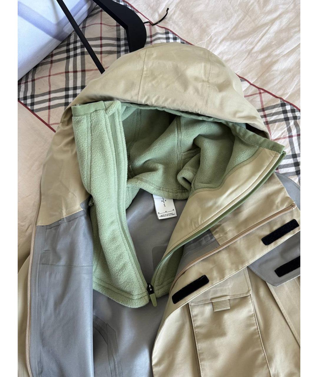 CACTUS JACK BY TRAVIS SCOTT Бежевый тренч / плащ, фото 9