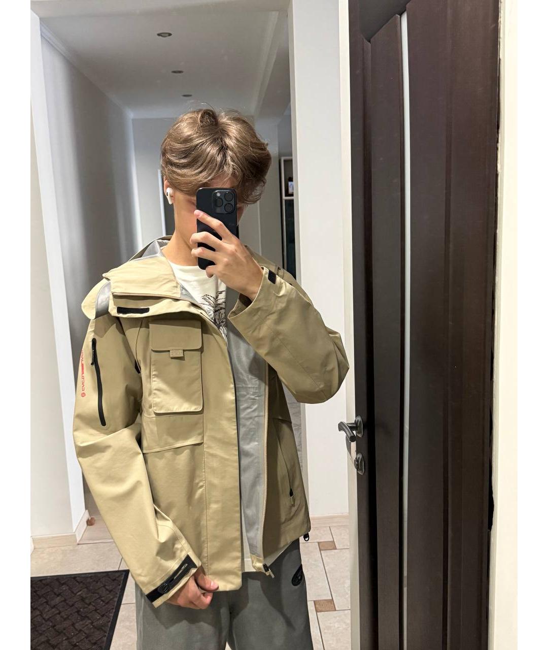 CACTUS JACK BY TRAVIS SCOTT Бежевый тренч / плащ, фото 2