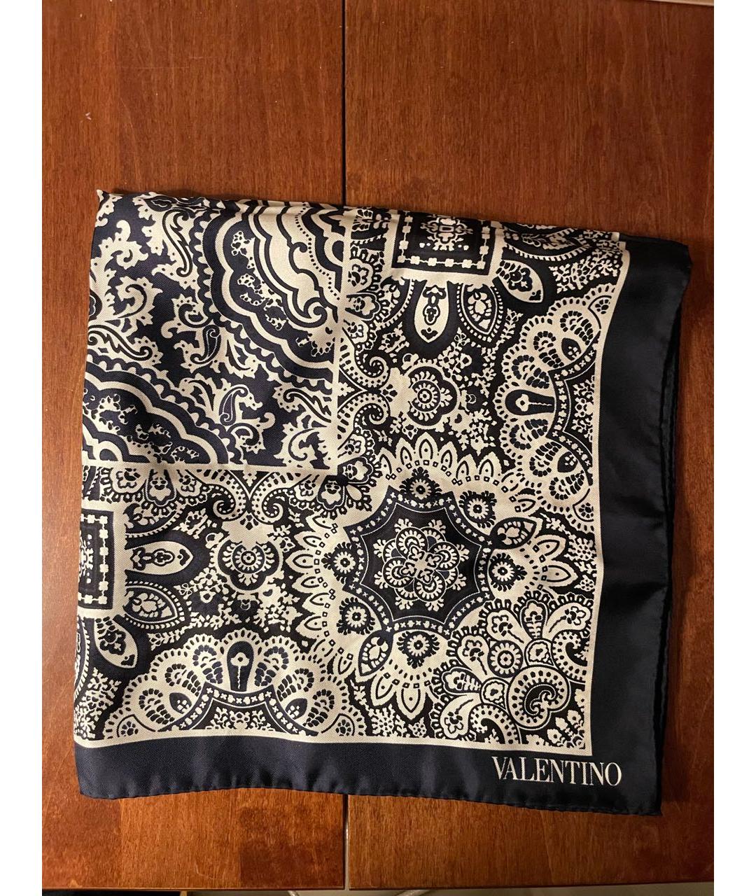 VALENTINO Мульти шелковый платок, фото 3
