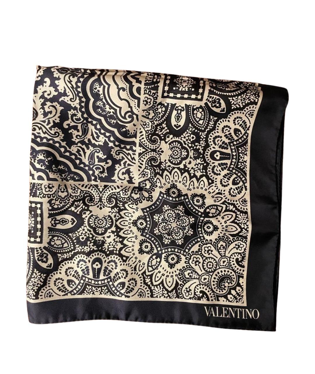 VALENTINO Мульти шелковый платок, фото 1