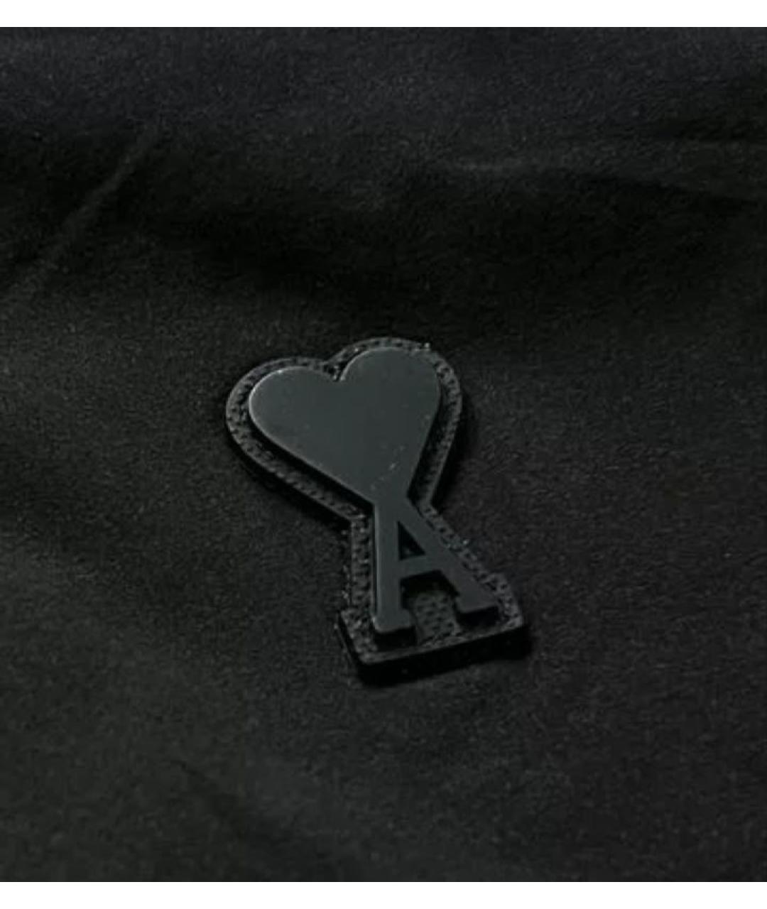 AMI ALEXANDRE MATTIUSSI Черная полиамидовая куртка, фото 5