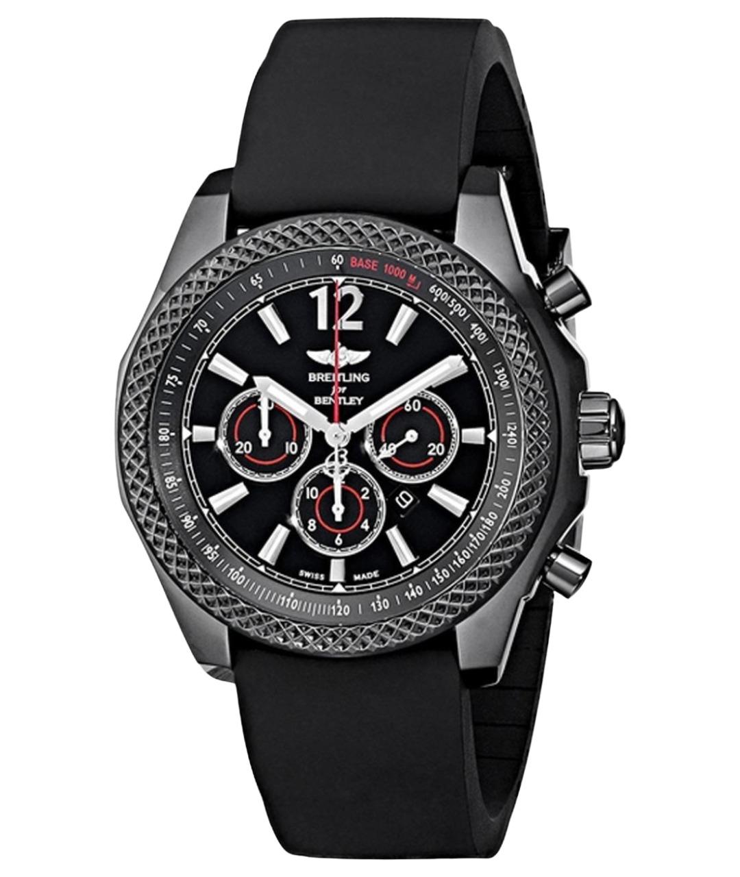 BREITLING Черные металлические часы, фото 1