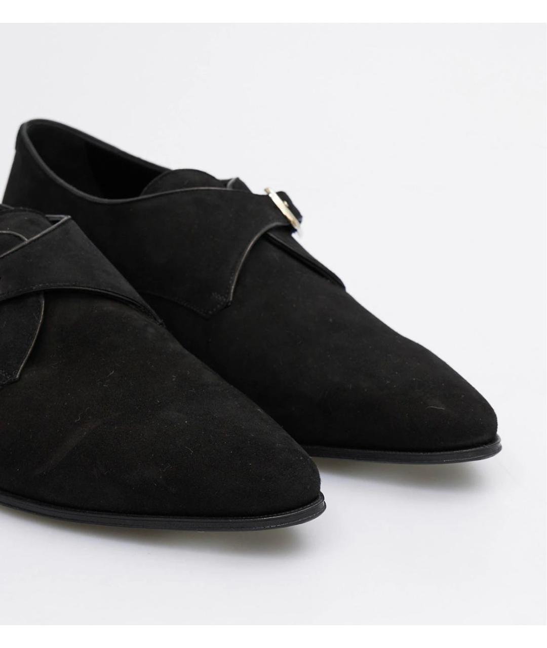 CELINE Черные замшевые низкие ботинки, фото 3