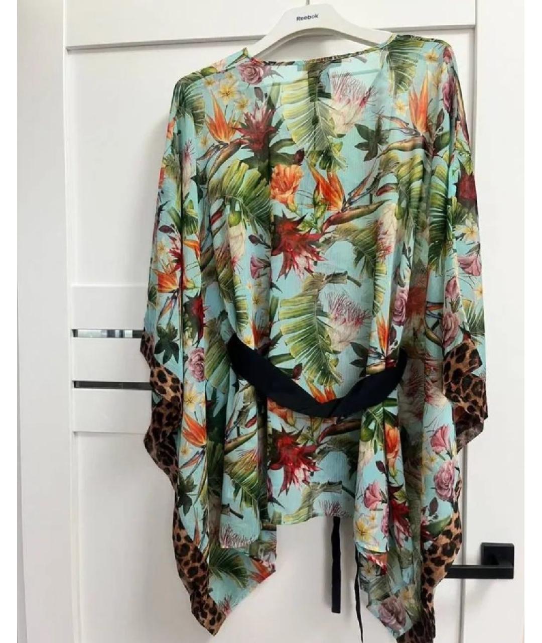 PHILIPP PLEIN Мульти полиэстеровая туника, фото 2