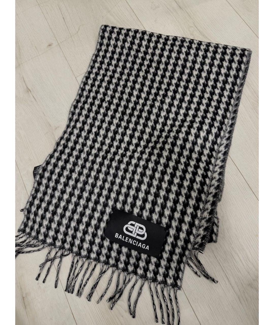 BALENCIAGA Мульти кашемировый шарф, фото 4