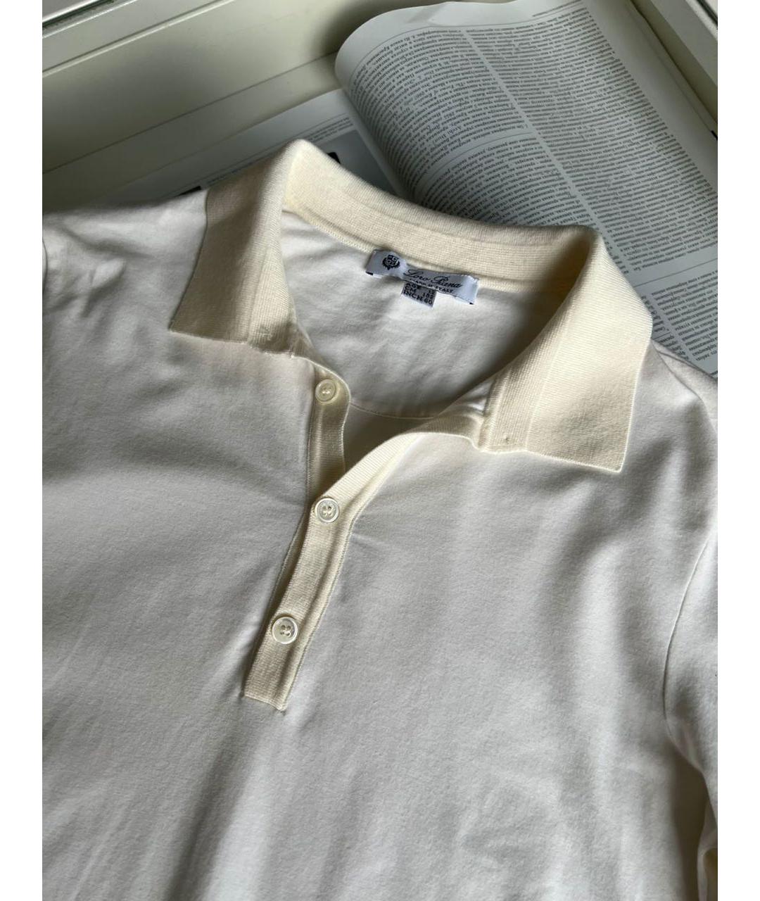 LORO PIANA Белая рубашка/блузка, фото 3