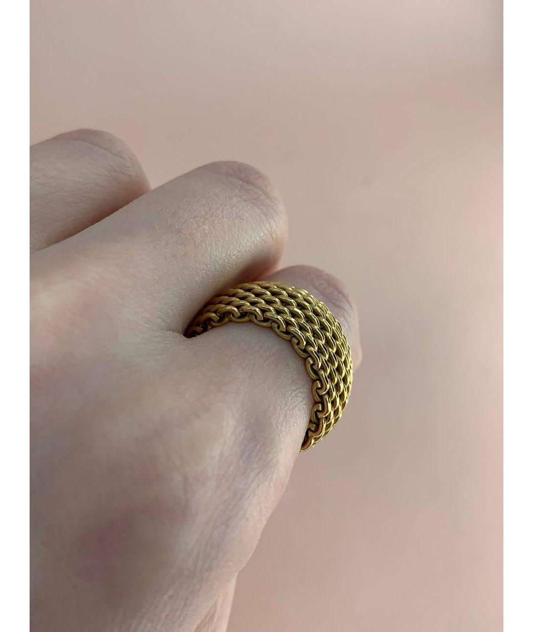 TIFFANY&CO Желтое кольцо из желтого золота, фото 2