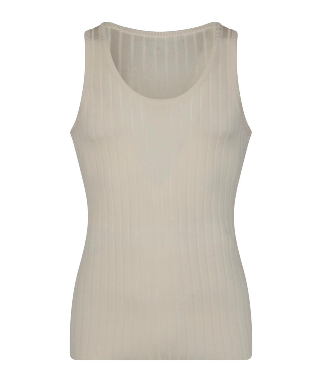 AMIRI Белая майка, фото 1