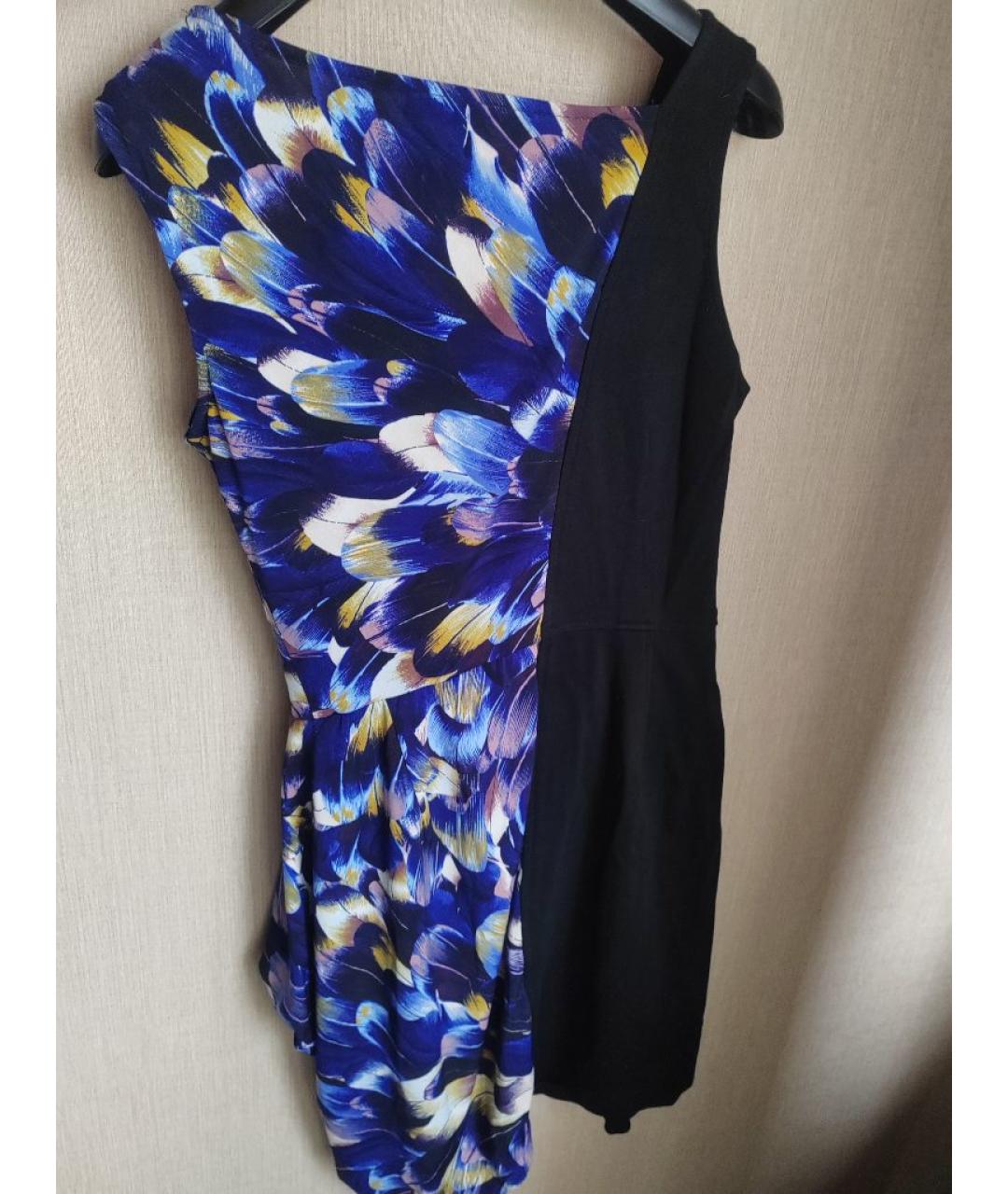 BCBG MAXAZRIA Мульти полиэстеровое коктейльное платье, фото 2