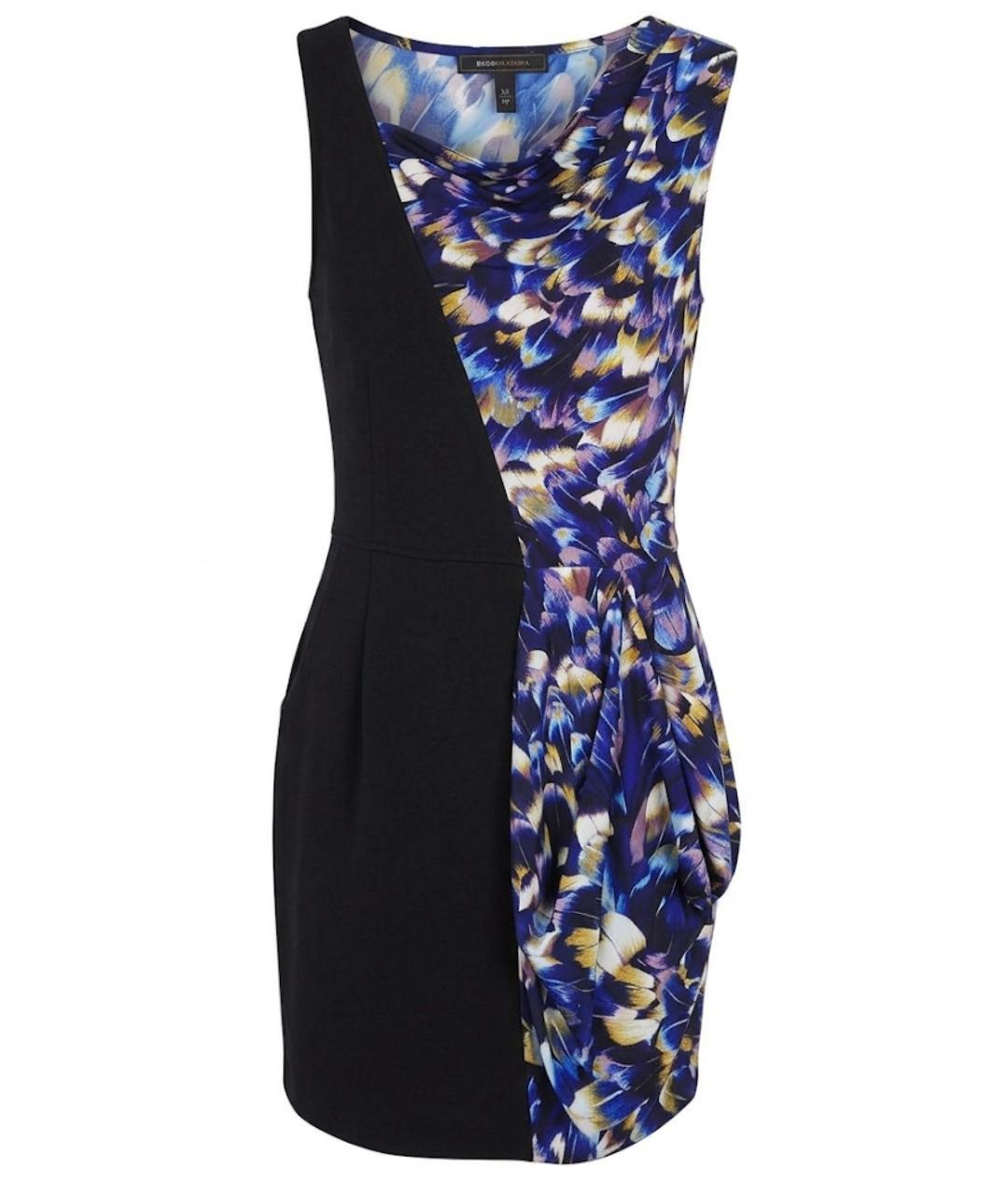 BCBG MAXAZRIA Мульти полиэстеровое коктейльное платье, фото 1