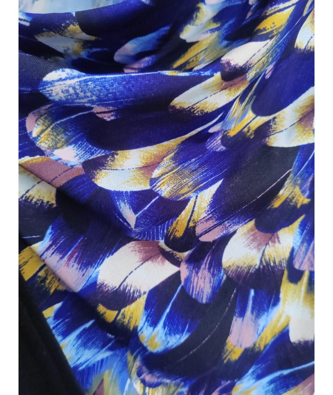 BCBG MAXAZRIA Мульти полиэстеровое коктейльное платье, фото 4