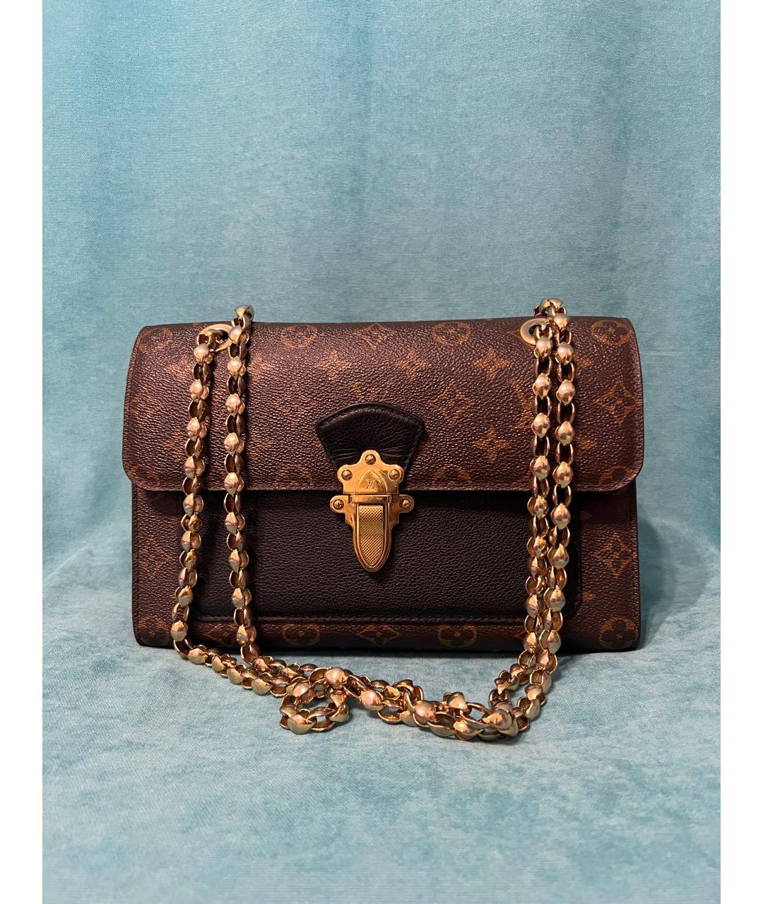 LOUIS VUITTON Коричневая сумка через плечо, фото 2