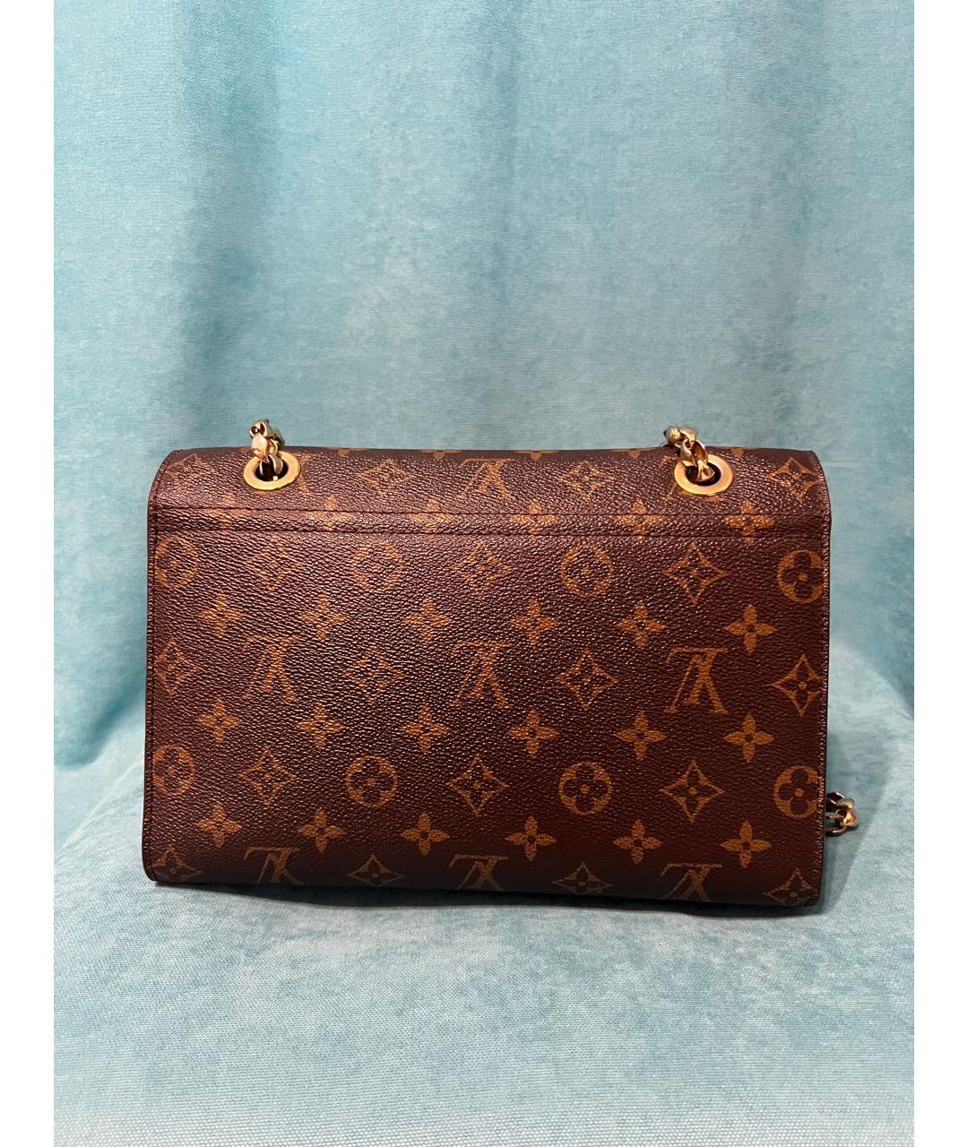 LOUIS VUITTON Коричневая сумка через плечо, фото 7