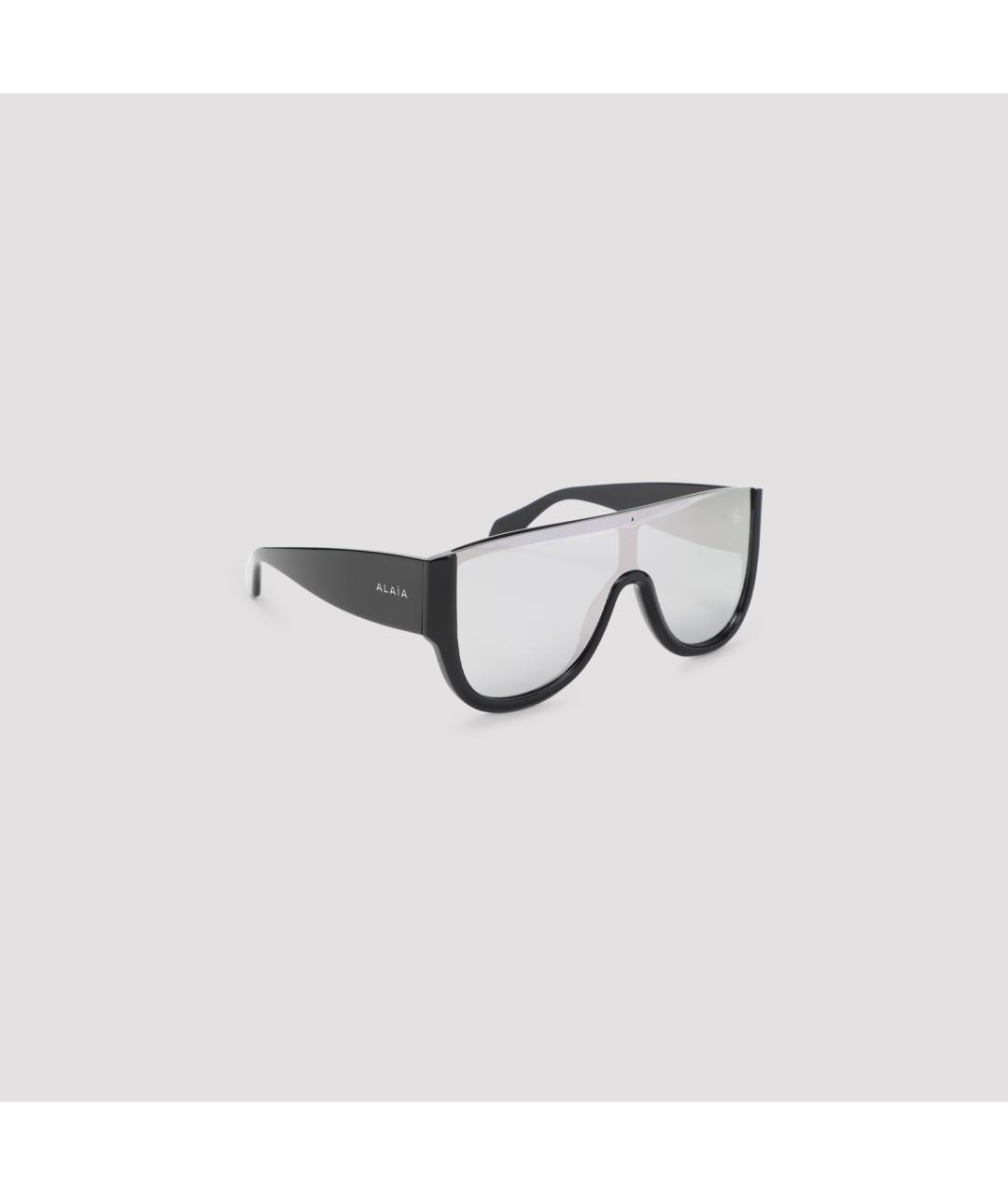 ALAIA Черные пластиковые солнцезащитные очки, фото 2