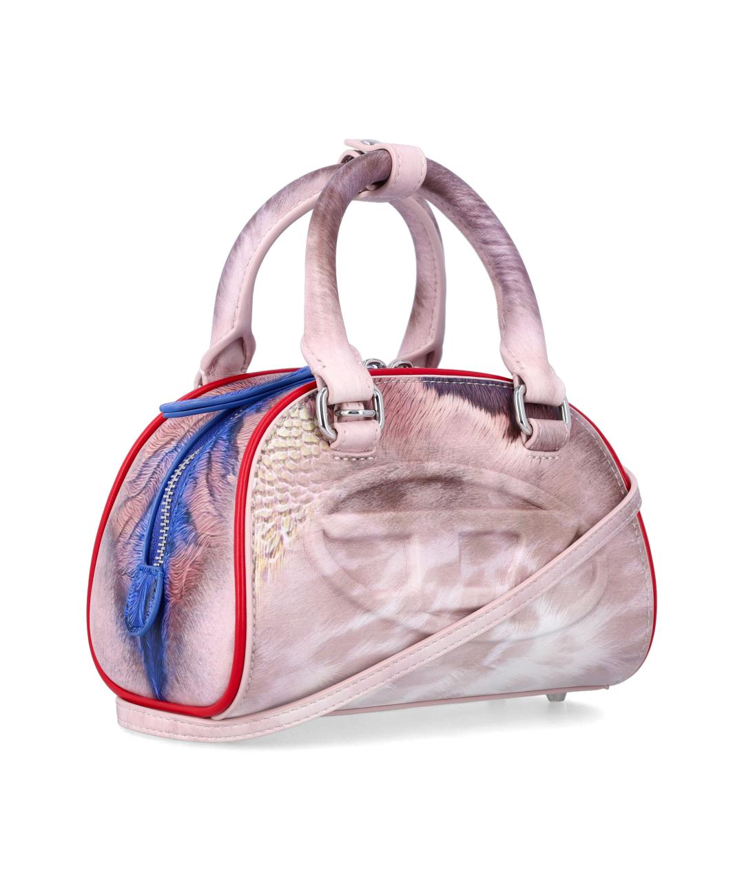 DIESEL Розовая сумка через плечо, фото 2