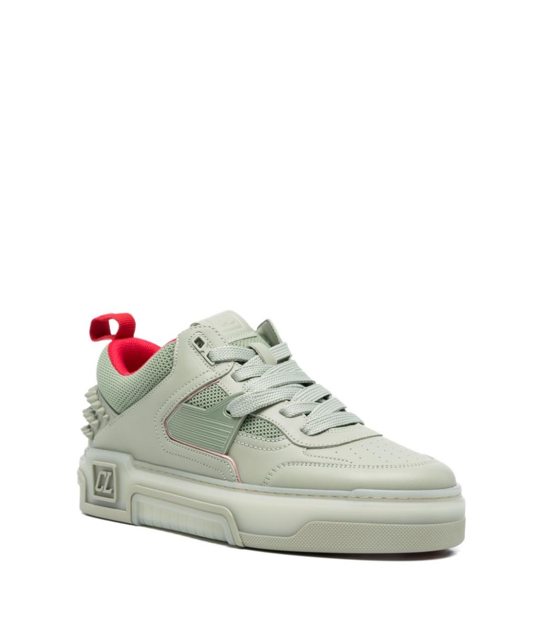 CHRISTIAN LOUBOUTIN Мульти кожаные низкие кроссовки / кеды, фото 2