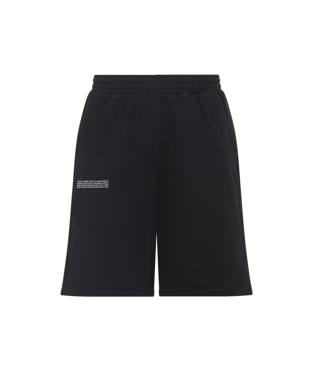 THE PANGAIA Черные хлопковые шорты, фото 1