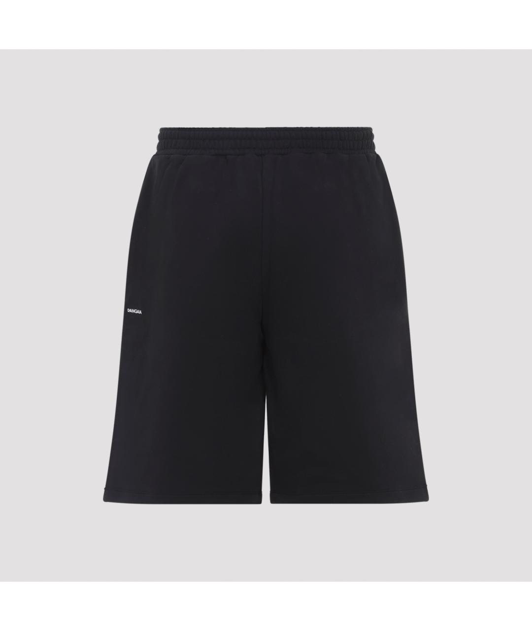 THE PANGAIA Черные хлопковые шорты, фото 3