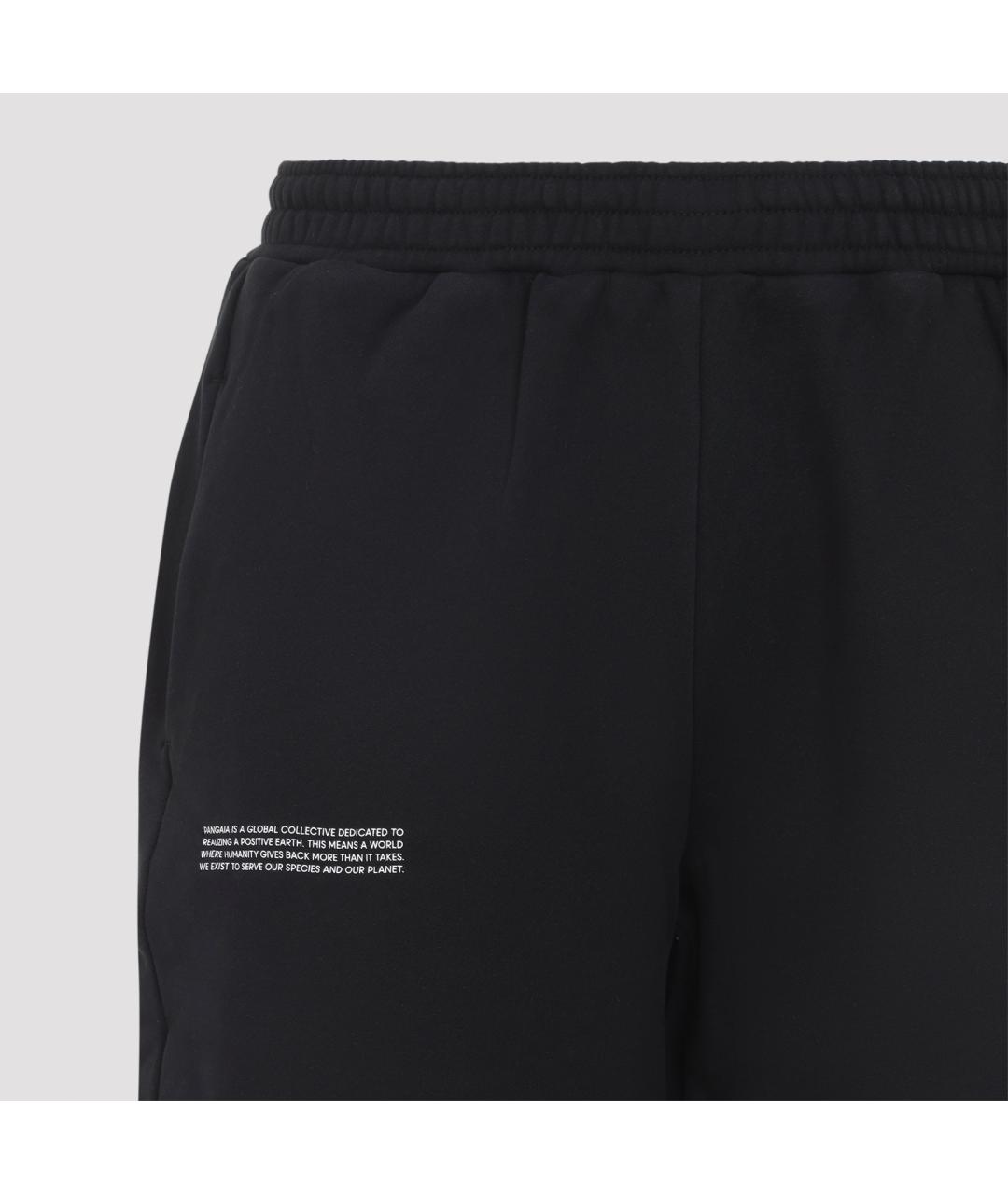 THE PANGAIA Черные хлопковые шорты, фото 4
